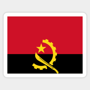 Angola Flag Sticker